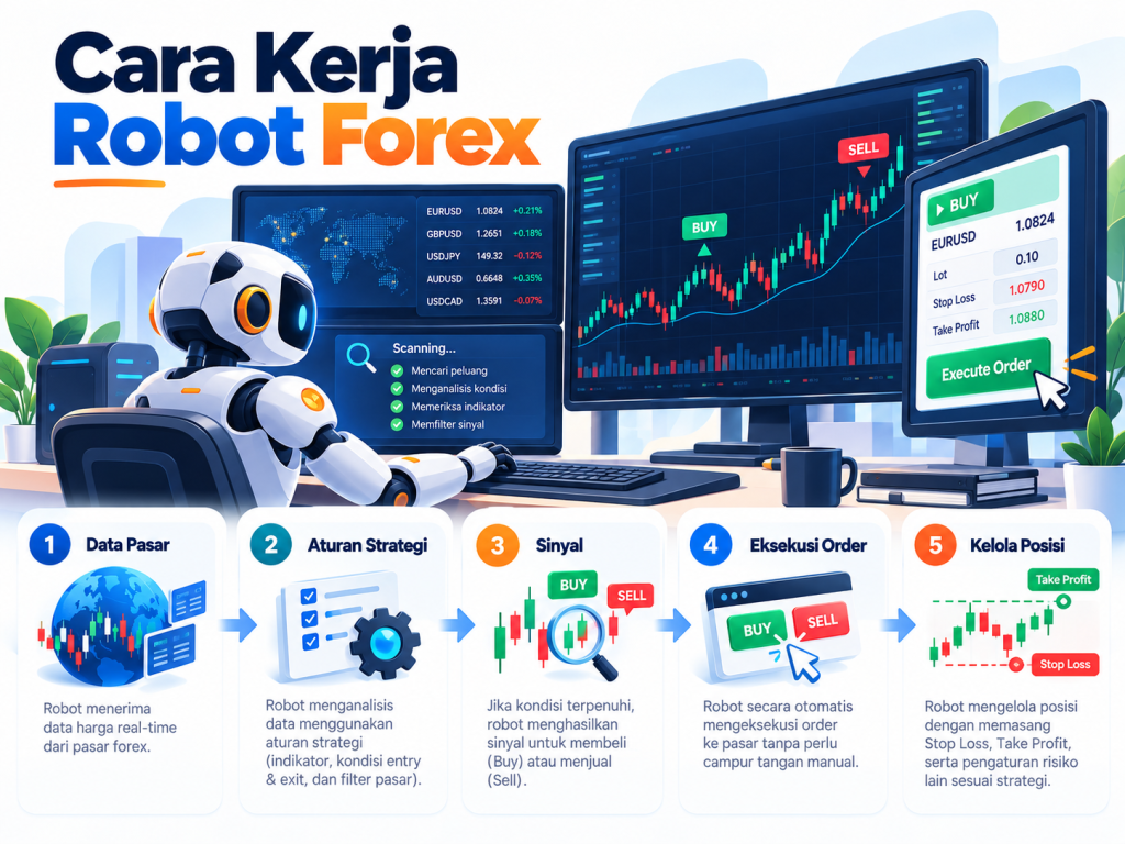 cara kerja robot forex